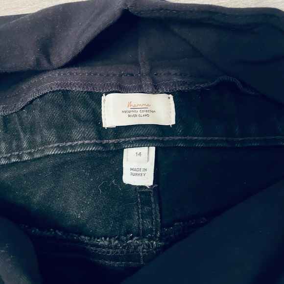 River Island studded denim maternity pant - Picture 8 of 9